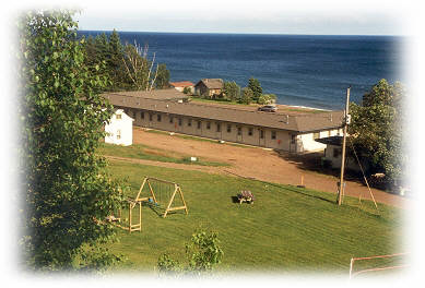 Motel on Lake Superior